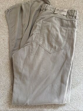 Robert Graham Men's Khaki Cotton Chinos